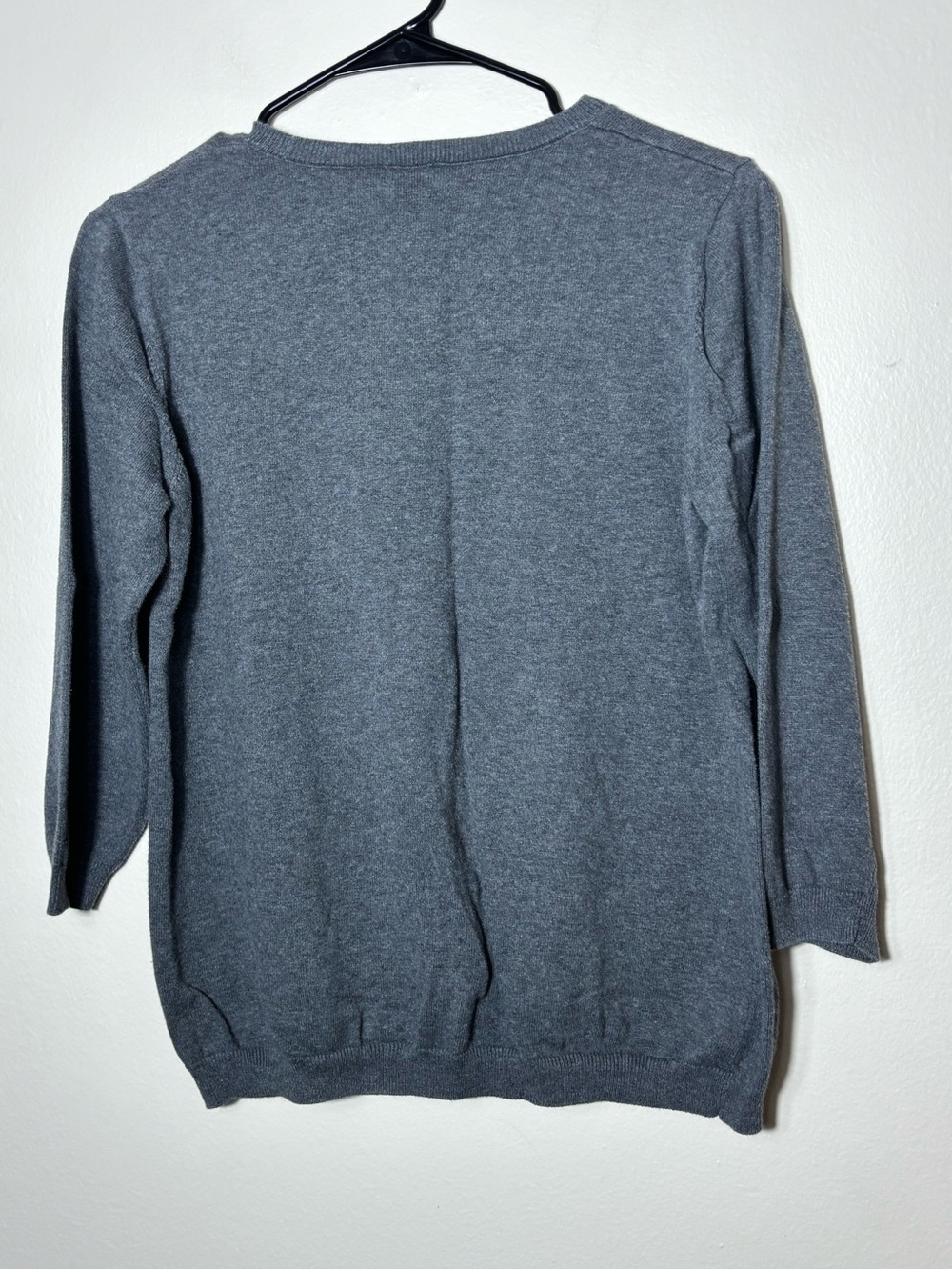 The Limited Gray Penguin Knit Sweater with Pink Beak Accent - Picture 8 of 9